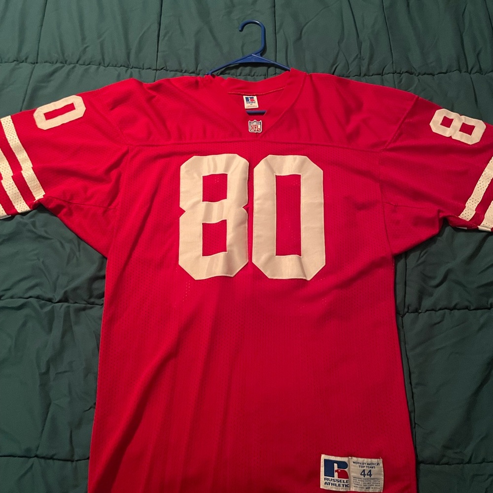 San Francisco 49ers Jerry Rice jersey